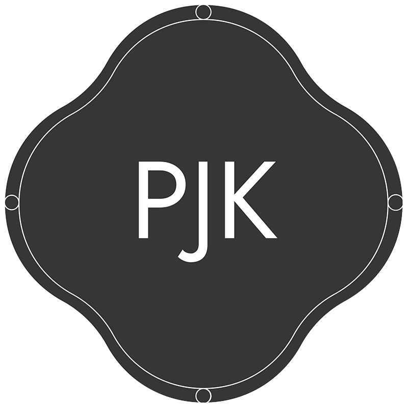 Philip Konomos Logo Black and White